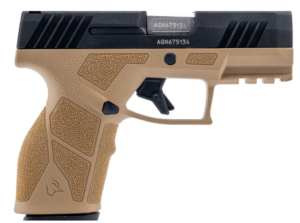Taurus GX2 3.38" 9MM Pistol w/ (2)13rds Mags, Tan/Black