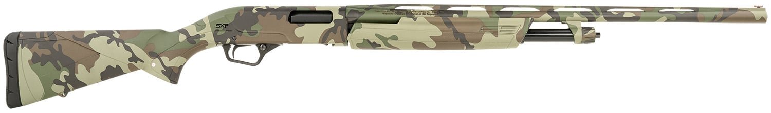 Winchester SXP Waterfowl Hunter 20 Gauge 26" Pump Action Shotgun, Woodland Camo - 512433691